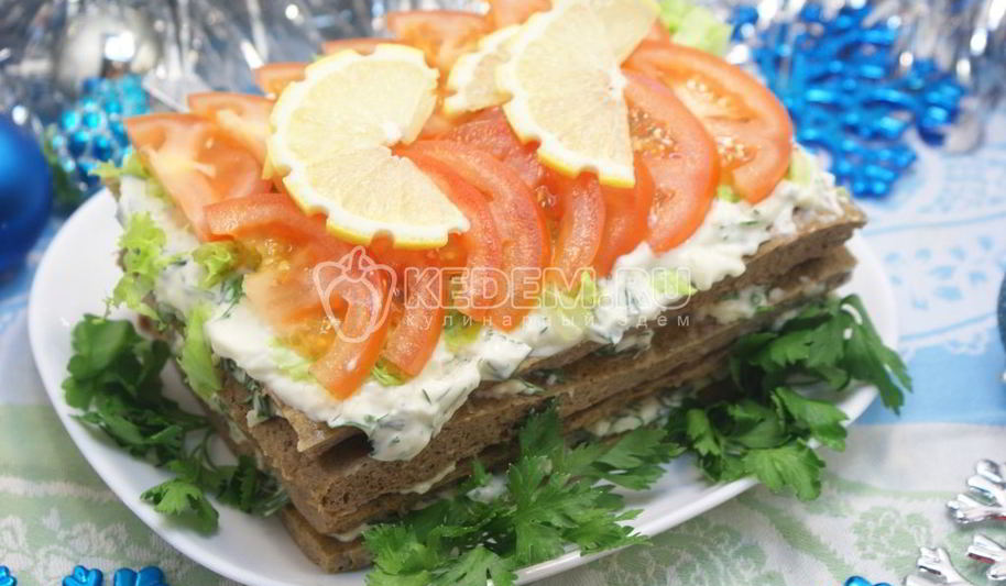 Рецепт тортика печеночного