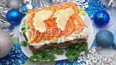 тортик печеночный