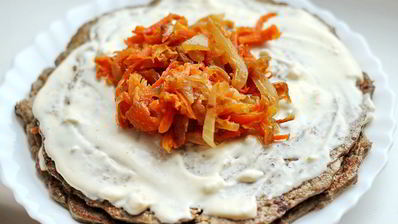 закусочный печеночный торт