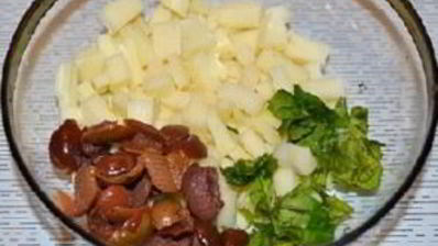 помидоры, жареные с сыром в кляре