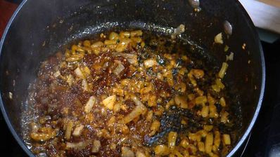 пряные яйца, запеченные с нутом