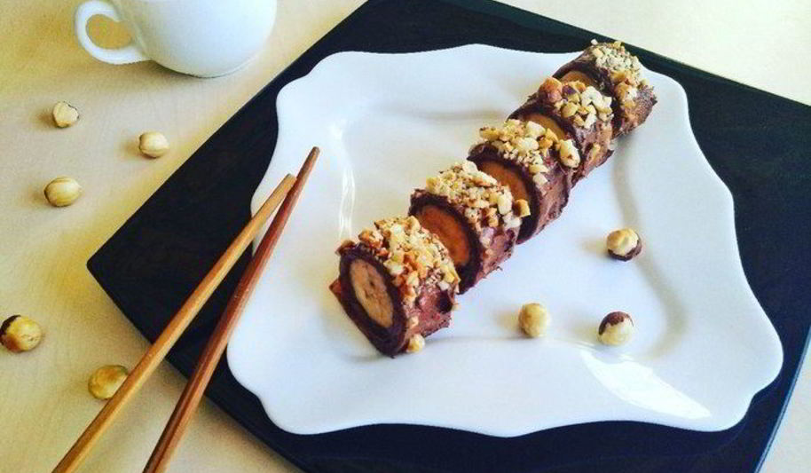 Рецепт банановых роллов