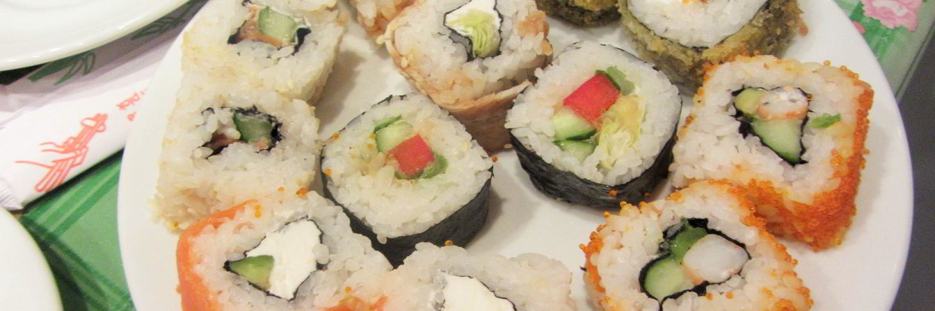 Домашние роллы Калифорния