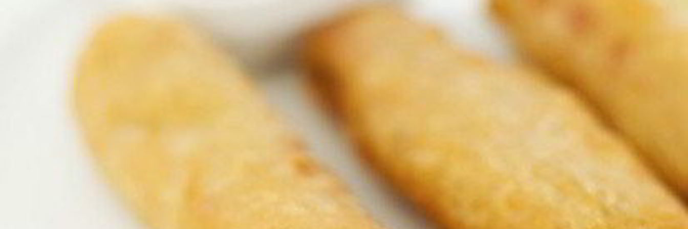 Китайские весенние роллы с креветками и бобовыми проростками