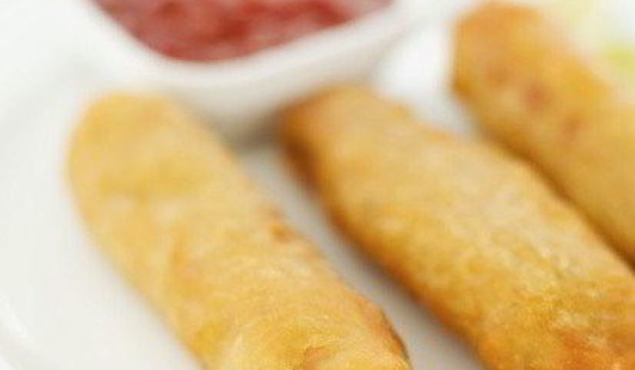 Рецепт китайских весенних роллов с креветками и бобовыми проростками