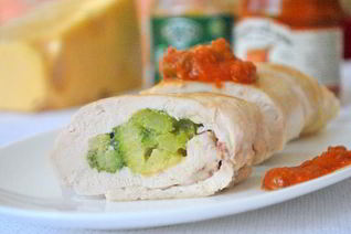 Куриные роллы с брокколи и сыром