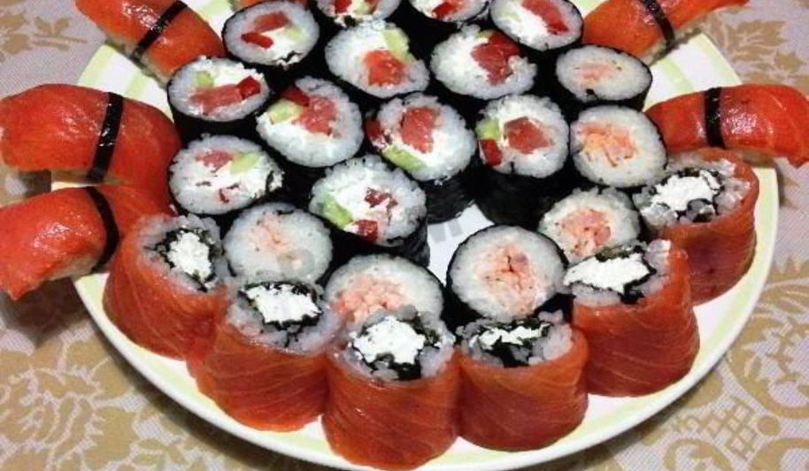 Рецепт нигирей суши и роллы