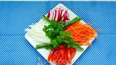 овощные роллы с огурцом и авокадо