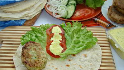 постные домашние роллы