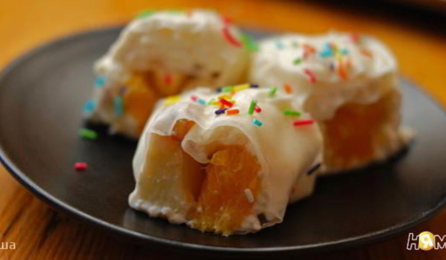 Рецепт рисовых фруктовых роллов