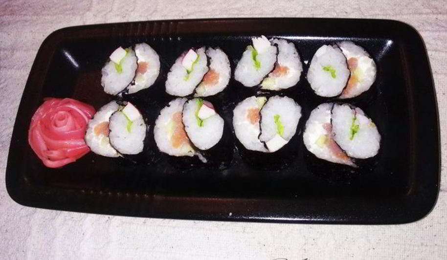 Рецепт ролла инь-ян