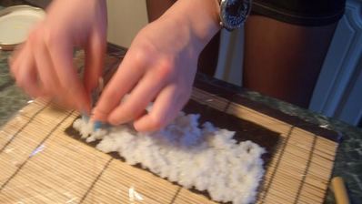 ролл калифорния с лососем