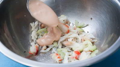 ролл краб сэндвич