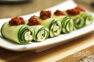 Ролл с огурцом