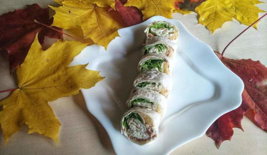 Рецепт ролла с печенью трески