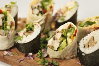 Ролл в японском стиле