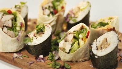 ролл в японском стиле