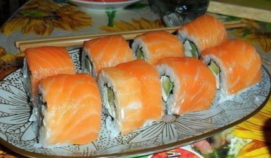 Рецепт роллов филадельфия по-домашнему