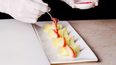 роллы из ананаса