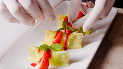 роллы из ананаса