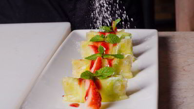 роллы из ананаса