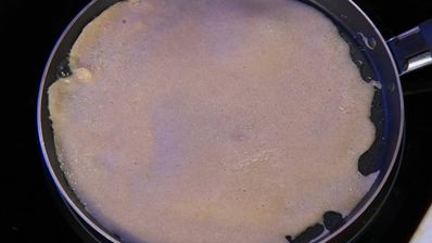 роллы из гречневых блинов с креветками