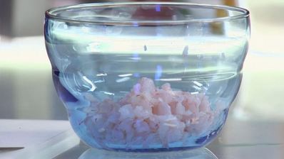 роллы из гречневых блинов с креветками