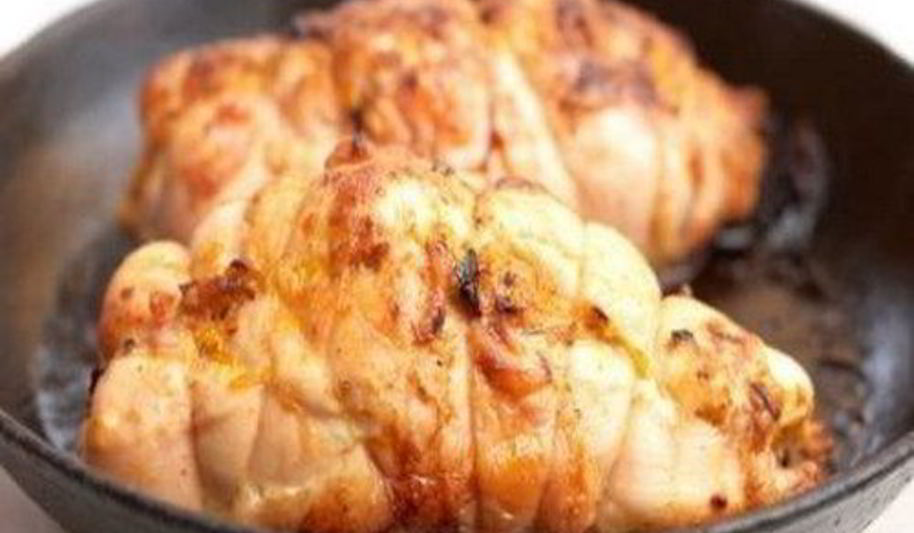 Рецепт роллов из курицы с плавленым сыром и брокколи