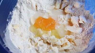 роллы из теста с тунцом