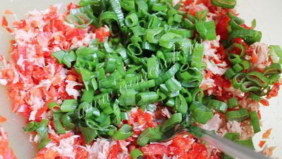 роллы из теста с тунцом