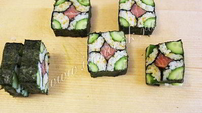 роллы мозаика