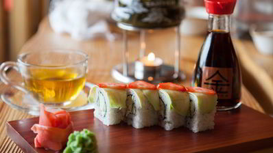 роллы радуга