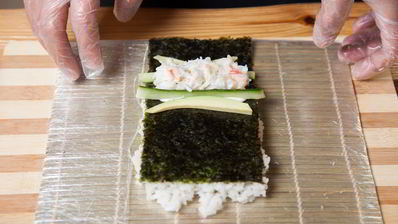 роллы радуга