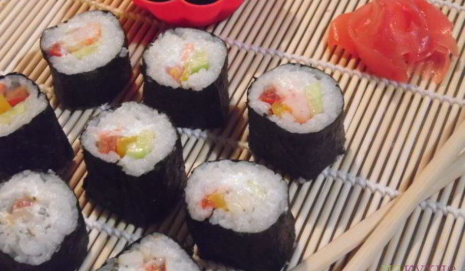 Рецепт роллов с креветками