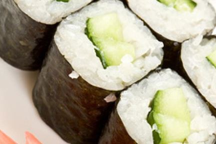 Роллы с огурцом