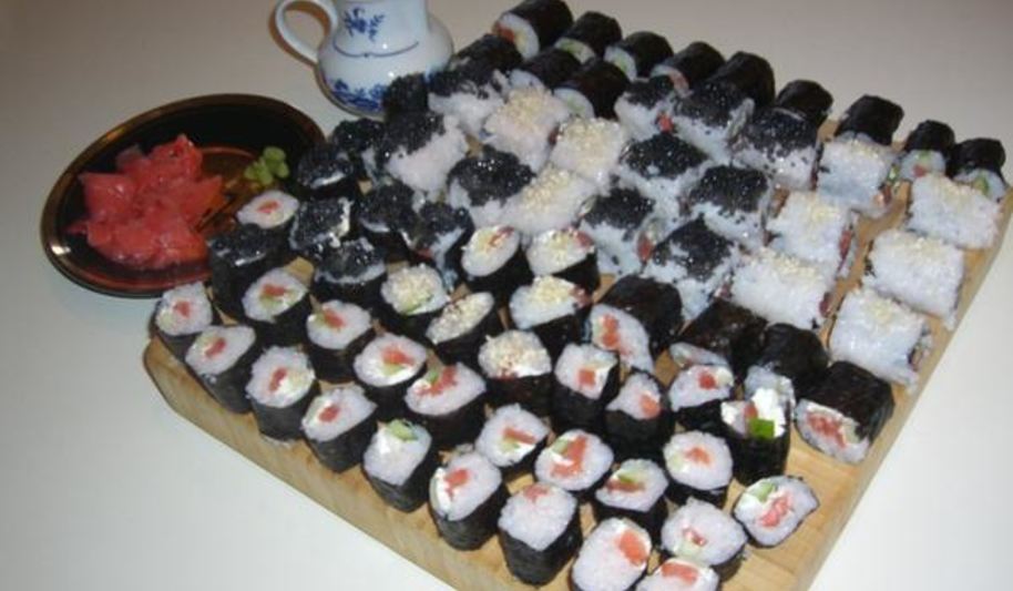 Рецепт роллов с семгой