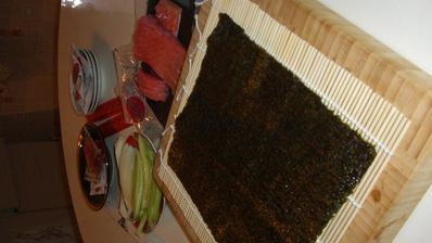 роллы с семгой