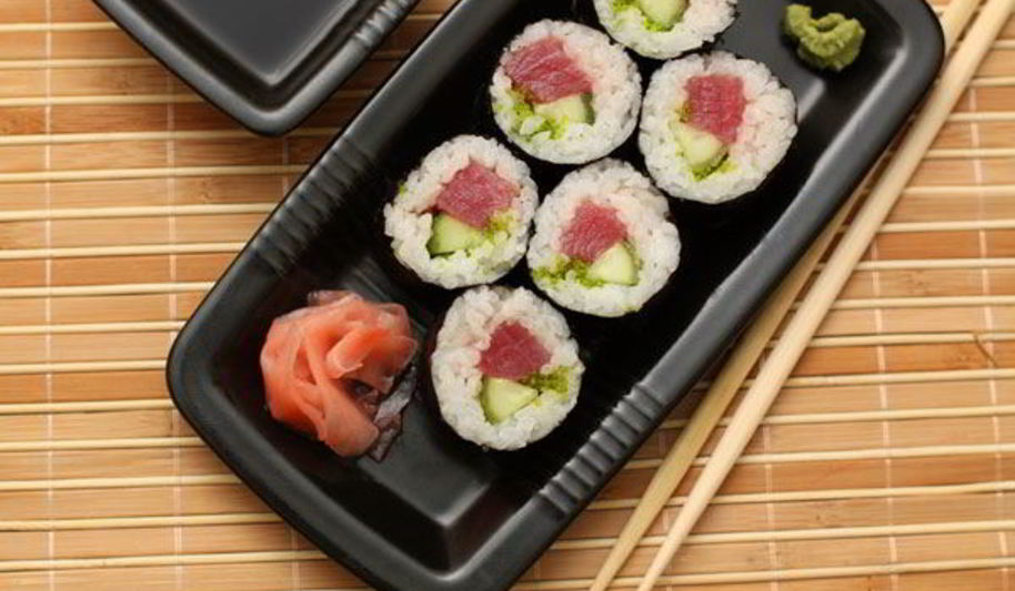 Рецепт роллов с тунцом и огурцом