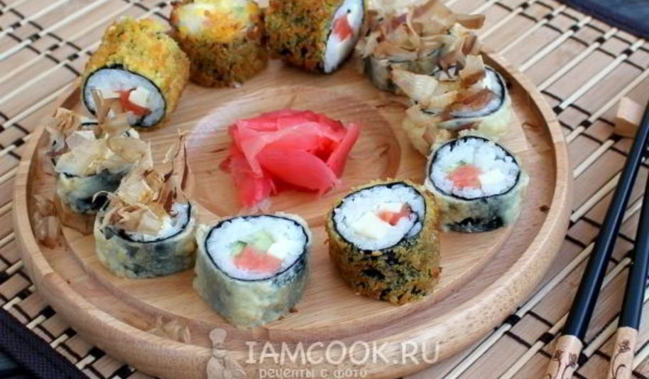 Рецепт роллов темпура