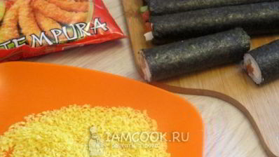 роллы темпура
