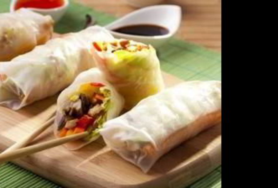 Спринг-ролл с курицей