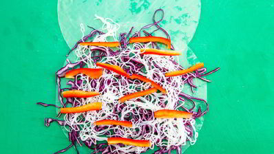 спринг ролл с овощами