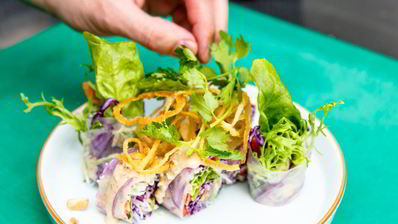 спринг ролл с овощами