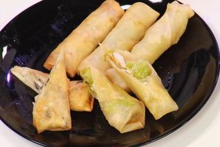 Спринг-роллы с курицей