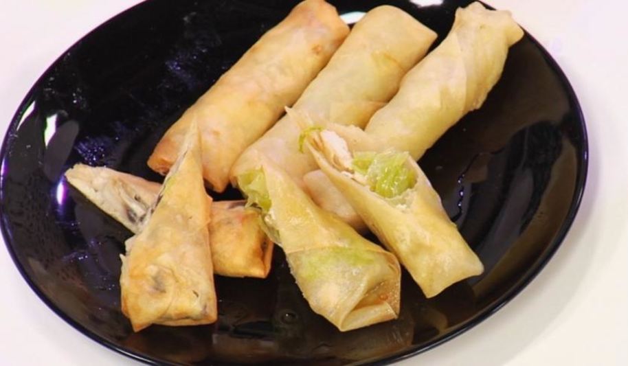Рецепт спринга-роллов с курицей