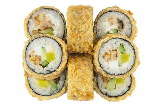 Темпурные роллы с огурцом