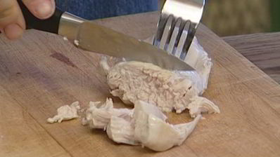 тортилья-роллы с курицей, творогом и вялеными помидорами