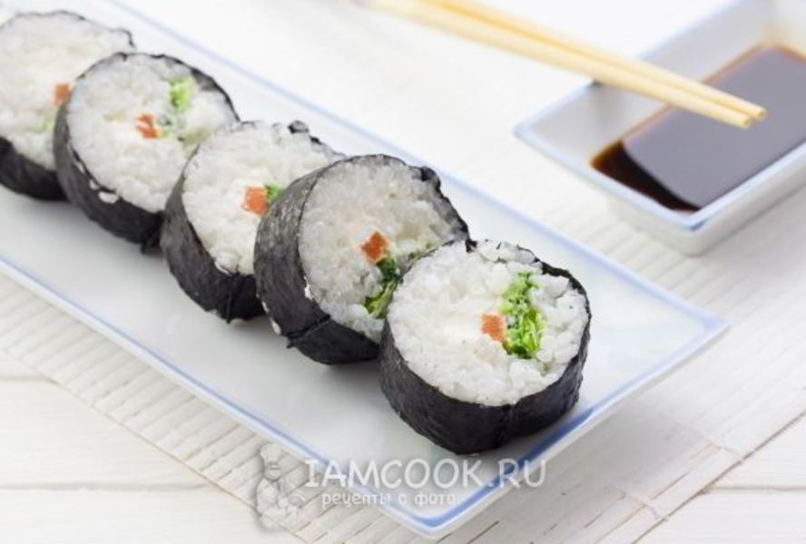 Вегетарианские роллы