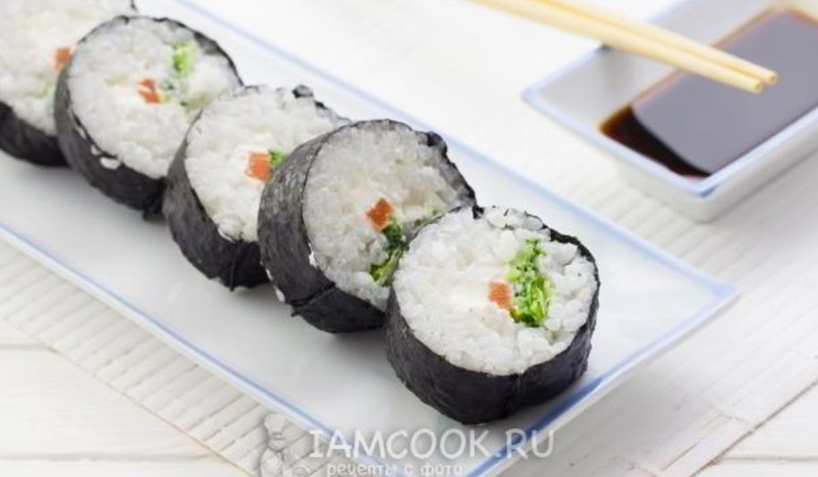Рецепт вегетарианских роллов