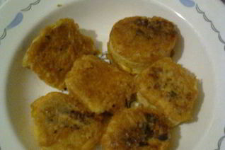 Запеченые вафельные роллы